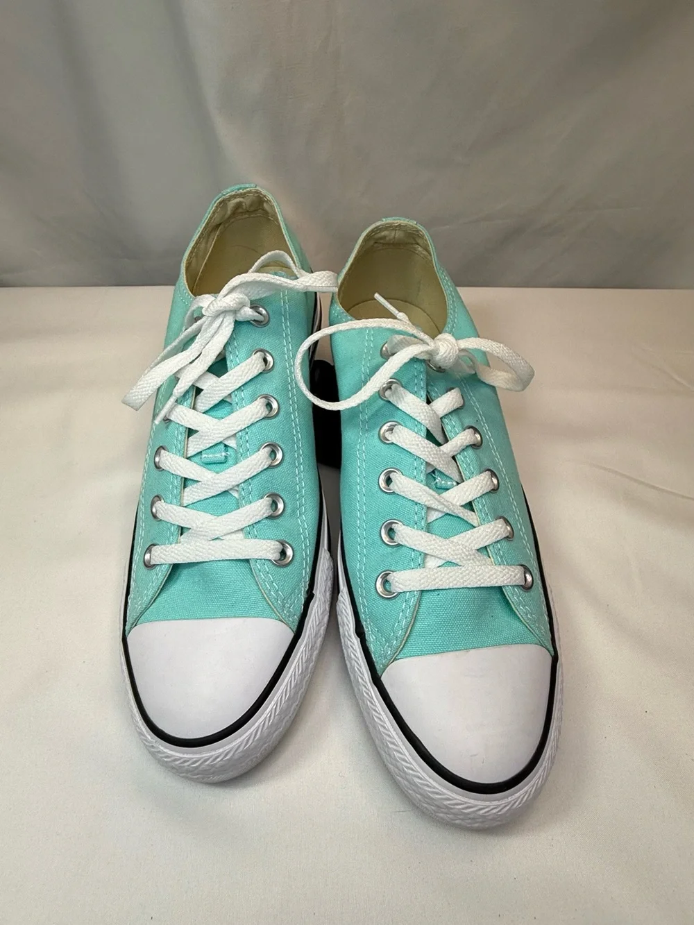 Converse CT All Star Low Top Aruba Blue Mens 8/Womens 10 Sneakers EUC/NWOT - Picture 6 of 13